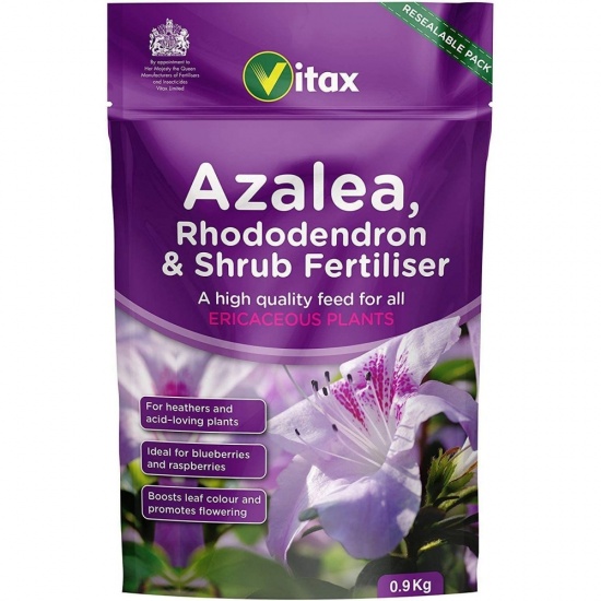 Vitax Azalea, Rhododendron & Shrub Fertiliser 0.9kg