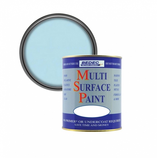 Bedec Multi Surface Paint Soft Satin 750ml - Pompadour