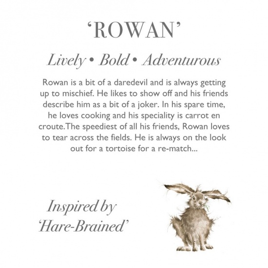 Wrendale 'Rowan' Rabbit Plush Character
